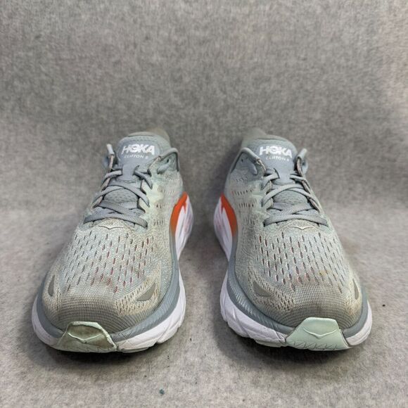 Hoka One ONe Womens Shoes Size 10 D Clifton 8 Grey Running Sneakers 1121375 BFPA - Picture 2 of 9